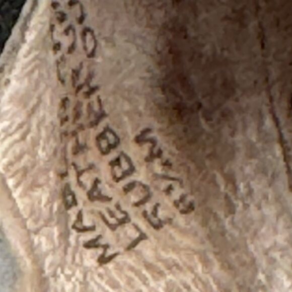 MICHAEL KORS Black Leather Mary Janes Shoes Ballet Flats Slip On Size 6.5 M - Picture 13 of 16